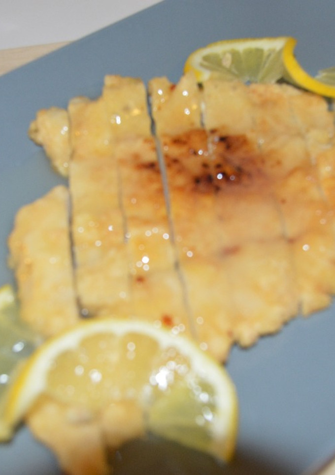 Una foto de Pollo al limón (estilo chino)