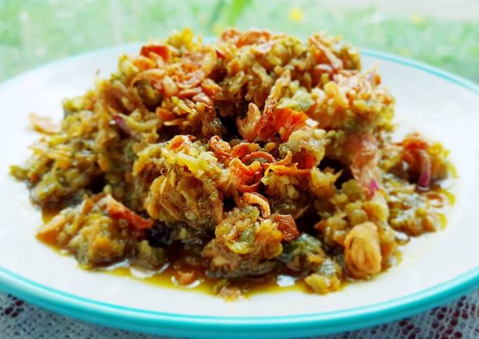 Resep Balado Sambal Hijau Udang Rebon Oleh Marlina Rosa Cookpad