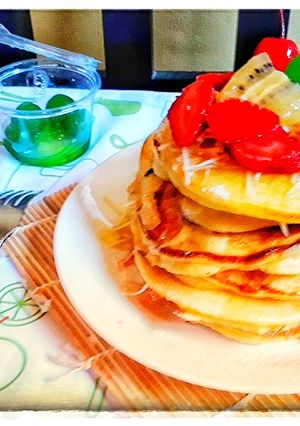 Foto resep Fluffy pancake home made