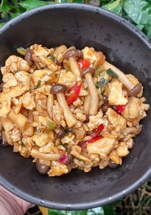 Foto resep Telur Tumis Jamur