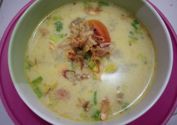 Soto ayam babon simpel