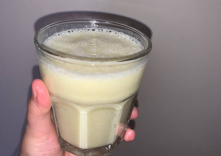 Batido de melón y plátano