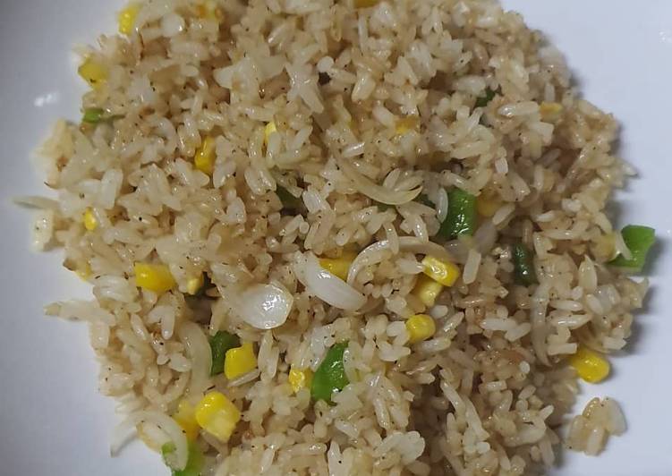Steps to Prepare Speedy Quick and Delicious Rice Side Dish