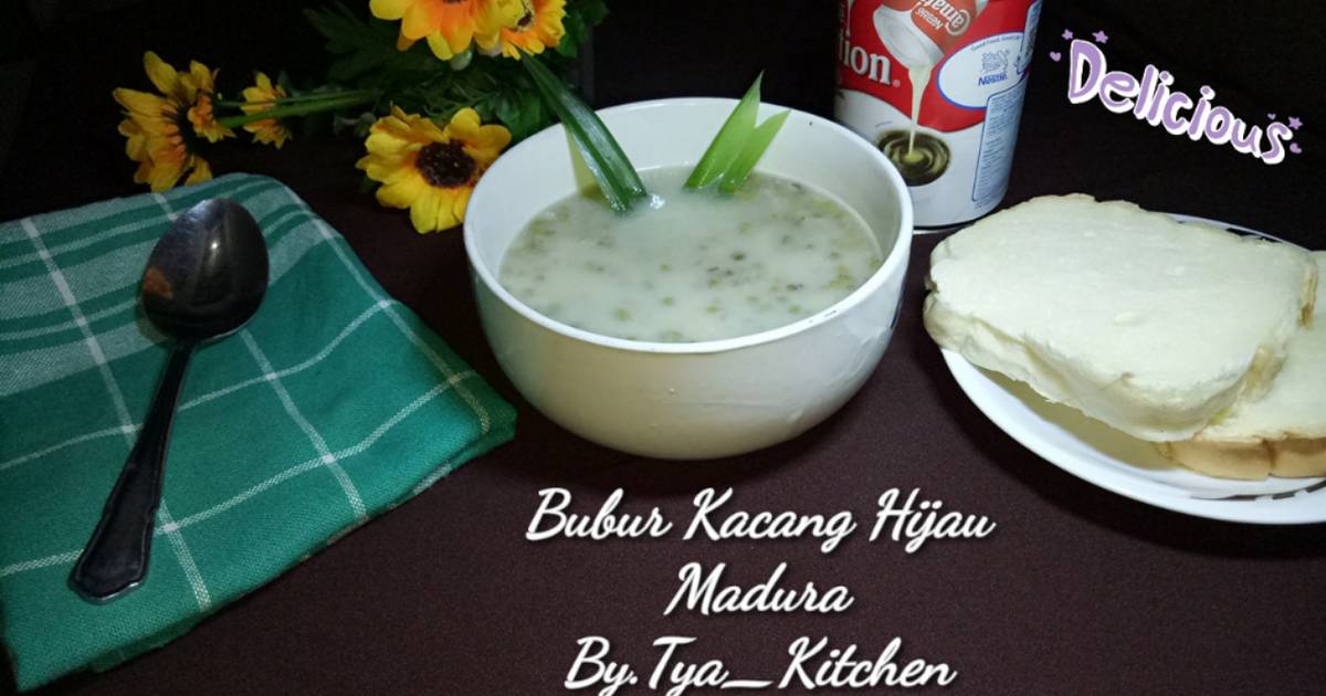 Resep Bubur Kacang Hijau Burjo Madura Oleh Tya Kitchen Cookpad