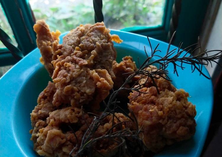 Resep Sayap crispy harum kaya di KFC, Menggugah Selera