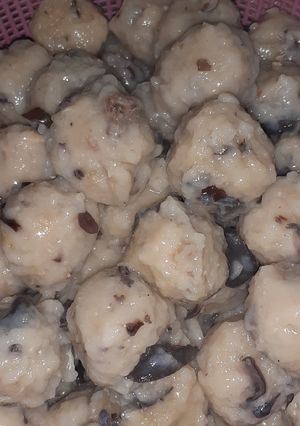 Foto resep Pentol jamur kayak abang2 jualan