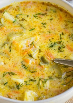 Lengyel kapros uborkaleves (Ogórkowa) recept fotója