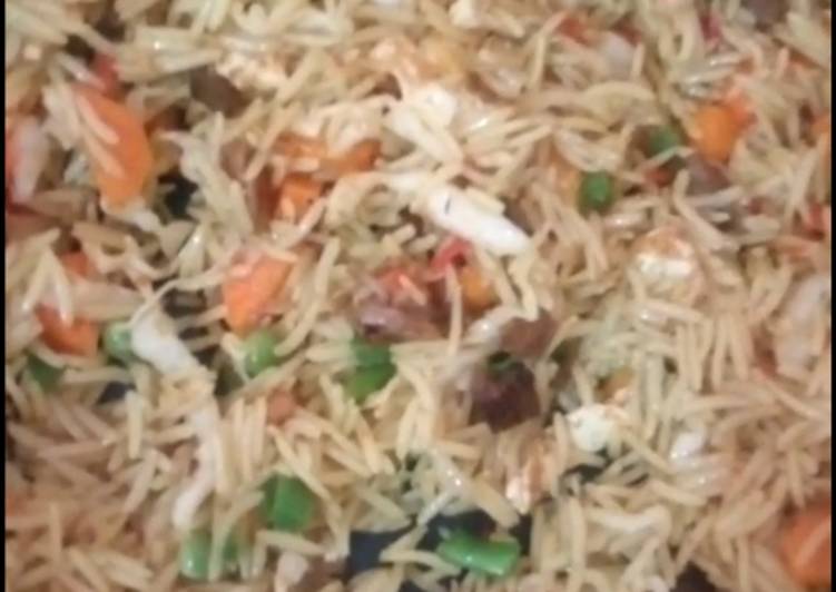 Simple Way to Make Homemade Basmati fried rice