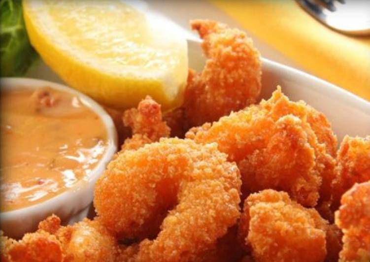 Steps to Make Award-winning Coconut shrimp with mango sauce