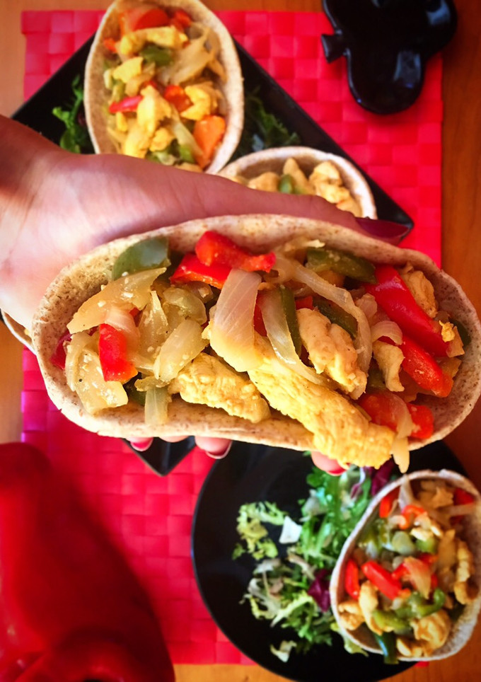 Una foto de Barquitas "fajita" fit