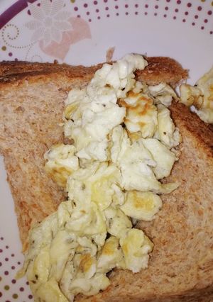 A picture of Spicy scrumbled eggs #themechallenge.
