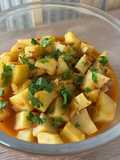 દુધી બટાકા નુ શાક ઓઈલ ફ્રી (Dudhi Bataka Sahk Oil Free Recipe In Gujarati)