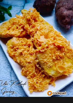 Gambar Ubi Keladi Goreng Rangup