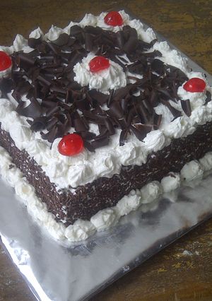 Foto resep Black forest (bolu kukus)/Balck forest ( steamed tart cake)