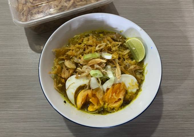 Soto Ayam Kuning Slowcooker