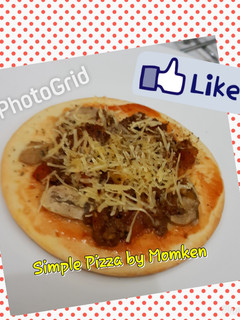 Foto resep 004 Simple Pizza by Momken