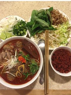 Hình của món Bún bò huế !.