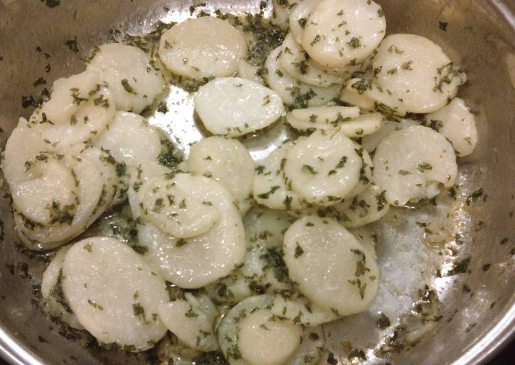 Steps to Prepare Ultimate Mandie’s Parsley Potatoes