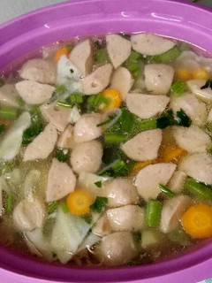 Foto resep Sop Sayuran Makaroni Baso