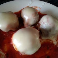 A picture of Meatballs Parmigiana.
