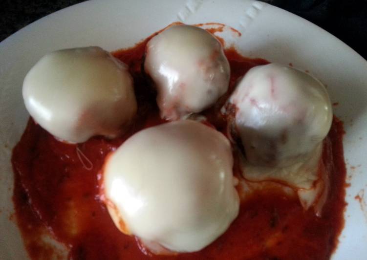 Meatballs Parmigiana