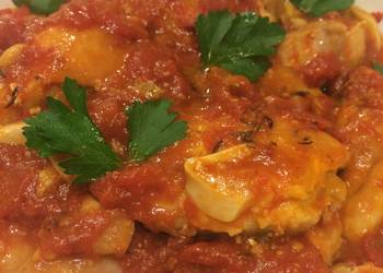 Best Recipe Chicken In Garlic Tomato Sauce Delicious and Healthy