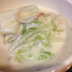 A picture of Kids' Favorite, Braised Chinese Cabbage in Cream Sauce.