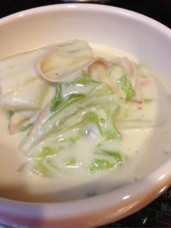 A picture of Kids' Favorite, Braised Chinese Cabbage in Cream Sauce.