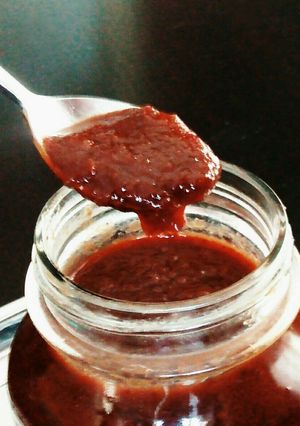 A picture of Blueberry Chipotle Barbecue Sauce.