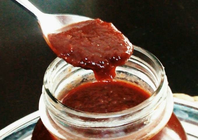 How to Prepare Quick Blueberry Chipotle Barbecue Sauce