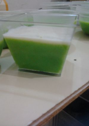 A picture of Green Tea Pudding.