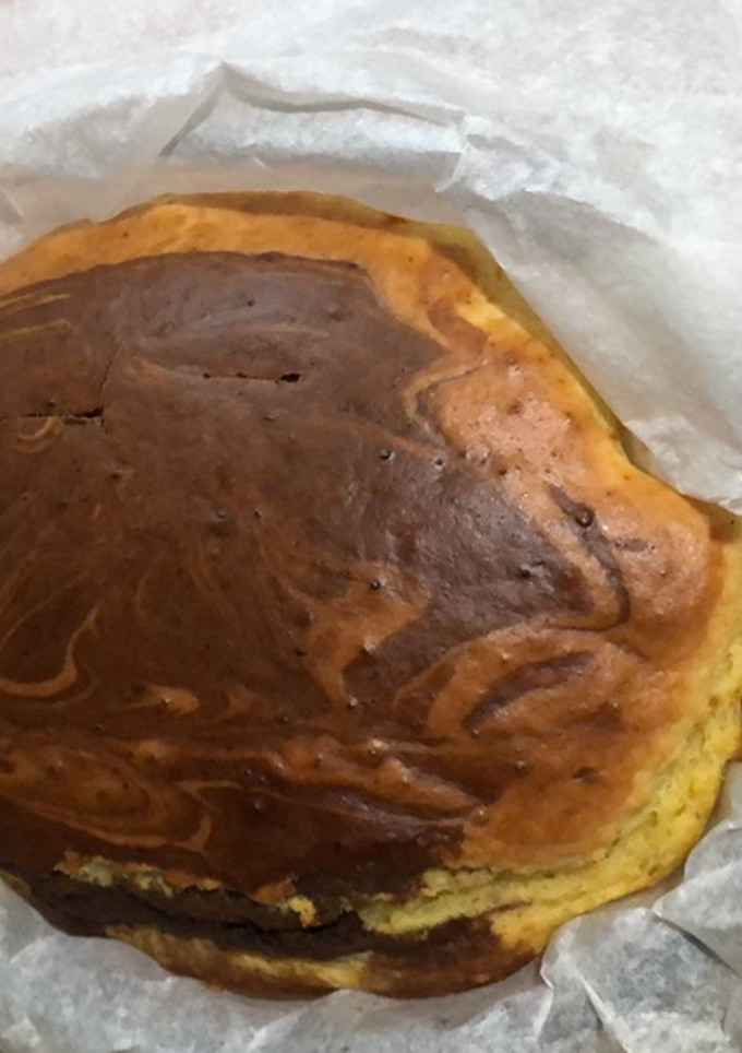 Una foto de Bizcocho de yogurt y cacao