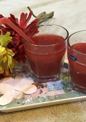 A picture of Plum and tamarind juice.