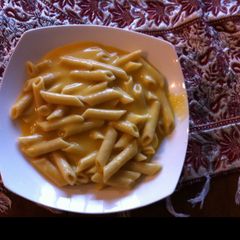 A picture of Instant Pot (Electric Pressure Cooker) Delicata Squash Mac & Cheese.
