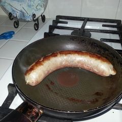 A picture of Bratwurst.