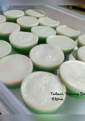 Foto resep Talam Pandan Tepung Beras