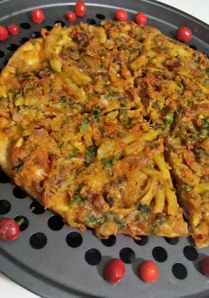 A picture of Baysan naan.