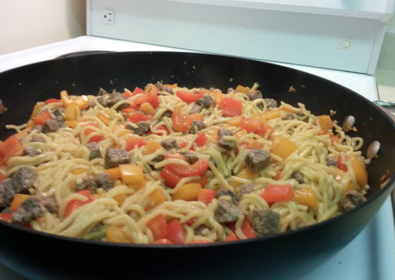 Beef Noodle Stir Fry