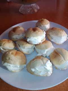 Una foto de Bocaditos rellenos de nata