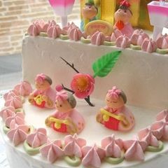 A picture of Doll Platform Cake (2 & 3 Tier) for Girl's Day.
