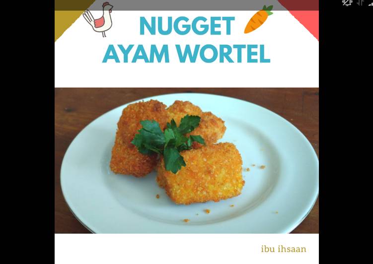 Nugget Ayam Wortel Sehat dan bergizi