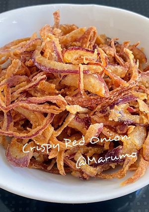 A picture of Crispy Red Onion.
