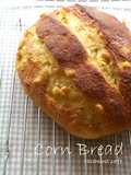 No Kneading Required!! Corn Kernel Bread