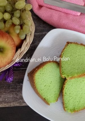 Foto resep Bolu Pandan Fiber Creme