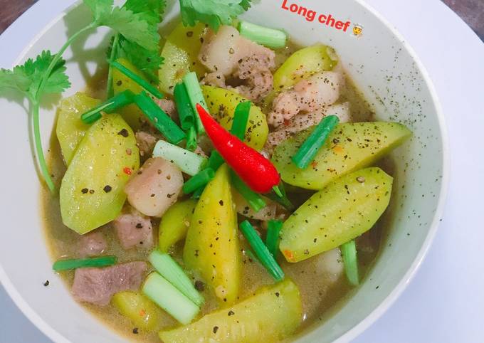 Cách Làm Món Dưa hấu non kho thịt👨‍🍳 của long chef - Cookpad