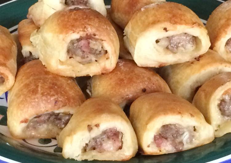 Recipe of Ultimate Bacon, Beef And And Cheese Roll