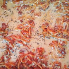A picture of Spaghetti Bake.