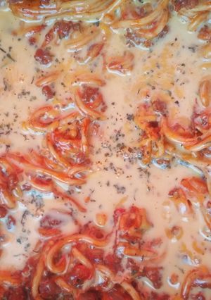 A picture of Spaghetti Bake.