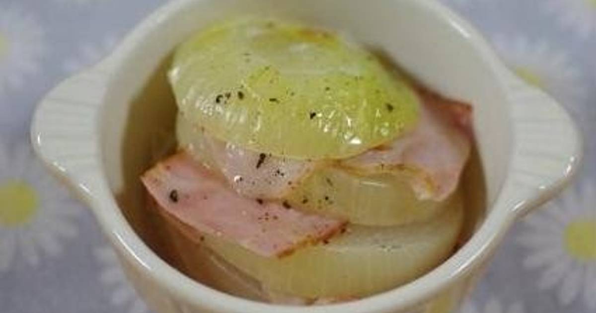 Easy MicrowaveSteamed Whole Sweet Onions! Recipe by cookpad.japan