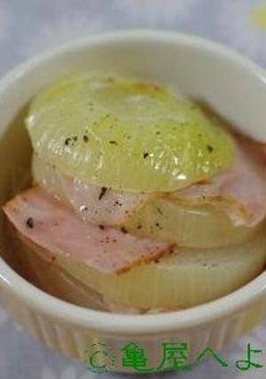 A picture of Easy Microwave-Steamed Whole Sweet Onions!.